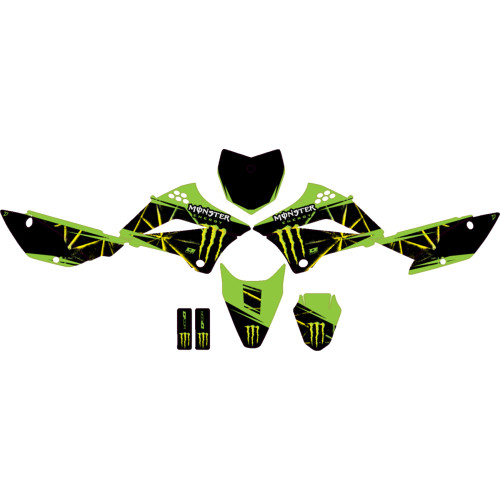 D'Cor Visuals Graphic Kit - Monster - Slash 20-20-130 D'Cor Visuals Graphic Kit - Monster - Slash 20-20-130