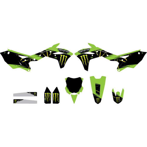 D'COR VISUALS 2020134 D'Cor Visuals Graphic Kit - Monster - Slash 20-20-134