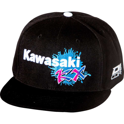 D'COR VISUALS 701471 D'Cor Visuals Kawasaki Factory Hat - Black 70-147-1
