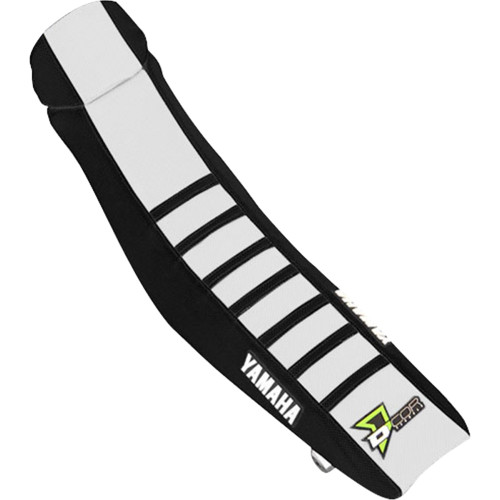 D'Cor Visuals Seat Cover - Black/White - Yz '23-'24 30-50-501 D'Cor Visuals Seat Cover - Black/White - Yz '23-'24 30-50-501