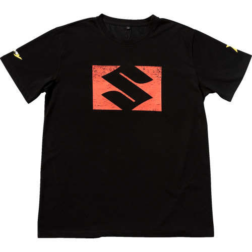 D'Cor Visuals Suzuki Bold S T-Shirt - Black - 2Xl 80-121-5 D'Cor Visuals Suzuki Bold S T-Shirt - Black - 2Xl 80-121-5
