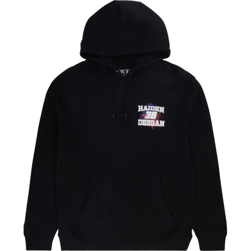 DEEGAN APPAREL DMTFP3004BLK2XL Deegan Apparel 38 Hoodie - Black - 2Xl Dmtfp3004Blk2Xl