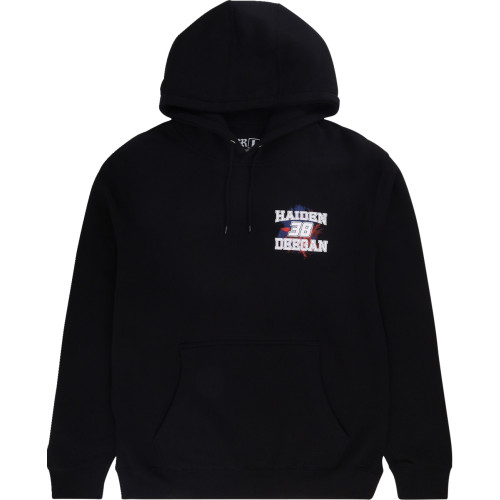 Deegan Apparel 38 Hoodie - Black - Xl Dmtfp3004Blkxl