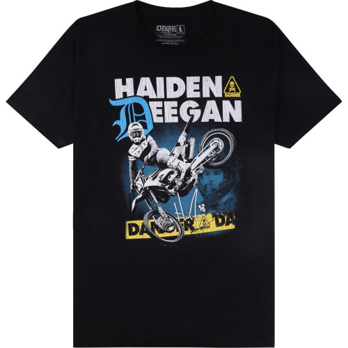 Deegan Apparel Caution T-Shirt - Black - Xl Dmtss3023Blkxl