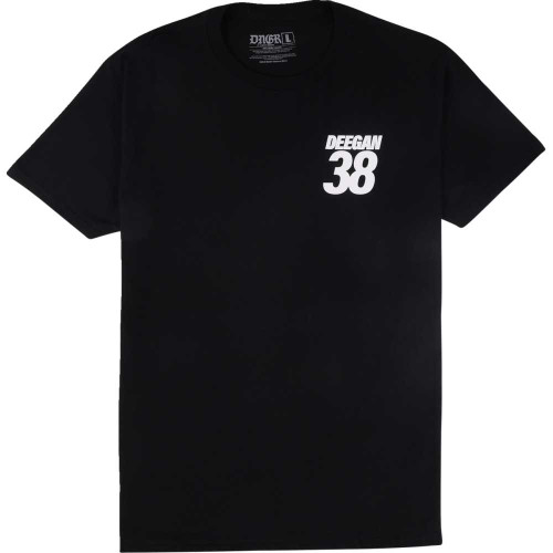 DEEGAN APPAREL DMTSS3026BLK4XL Deegan Apparel Mx2 T-Shirt - Black - 4Xl Dmtss3026Blk4Xl