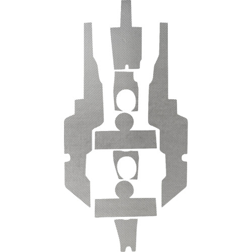 Dei Heat Shield Kit - Center Console - Rzr 4 Seat 902406 Dei Heat Shield Kit - Center Console - Rzr 4 Seat 902406