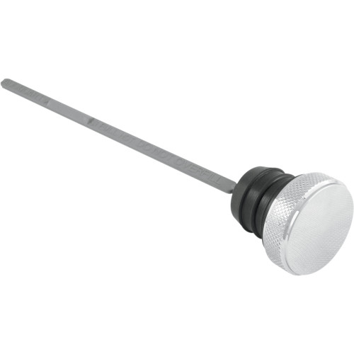 Drag Specialties Custom Oil Dipstick - Peaked - Chrome - Softail