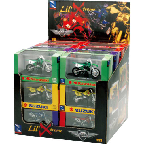 NEW RAY TOYS 06227C Dirt Bike & Atv Assortment - 1:32 Scale - Multicolor 06227C
