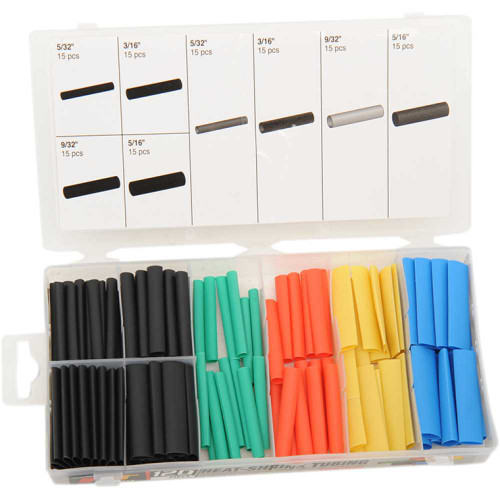PERFORMANCE TOOL W5233 Performance Tool Heat Shrink Tubing - 120 Pc W5233