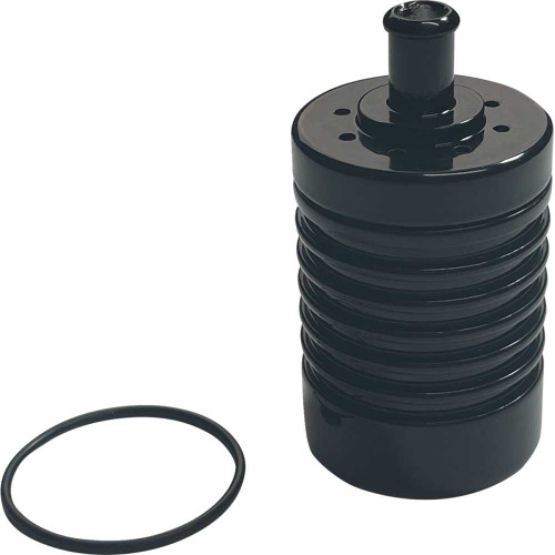 DK CUSTOM PRODUCTS DK4STCCBLK Dk Custom Products Catch Can For External Breather System - Black Dk-4St-Cc-Blk