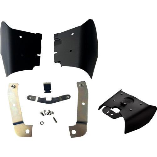 Drag Specialties Air Deflector - Frame Mounted - Softail