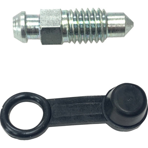 Drag Specialties Bleeder Caliper W/ Rubber Cap - 8 Mm