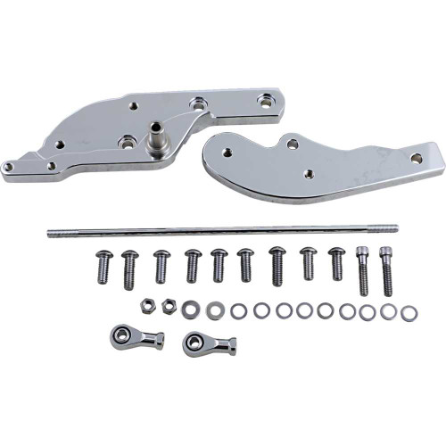 DRAG SPECIALTIES 1622-0553 Drag Specialties Forward Control Extensions - 3" Forward - Chrome - Fl/Fx