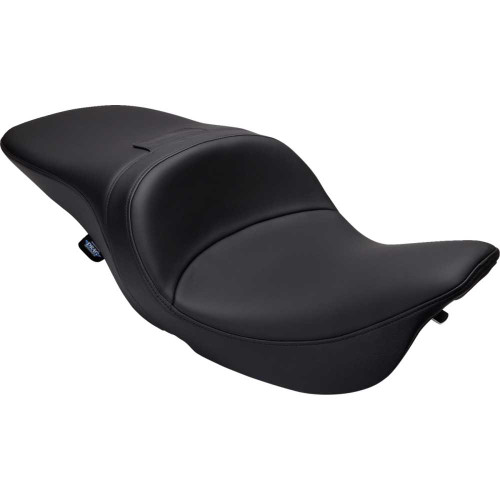 DRAG SPECIALTIES 0801-1508 Drag Specialties Freedom Seat - Solar Leather - Black - Flh '97-'07