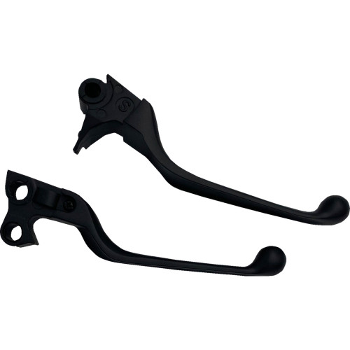 Drag Specialties Lever Set - Narrow - Black