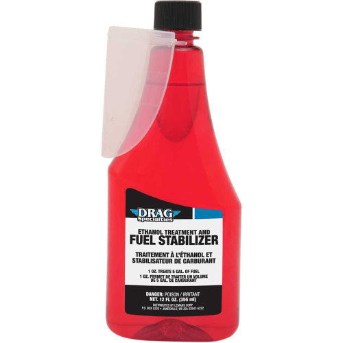 DRAG SPECIALTIES OIL 3707-0055 Drag Specialties Oil Fuel Treatment And Stabilizer - 12 U.S. Fl Oz.