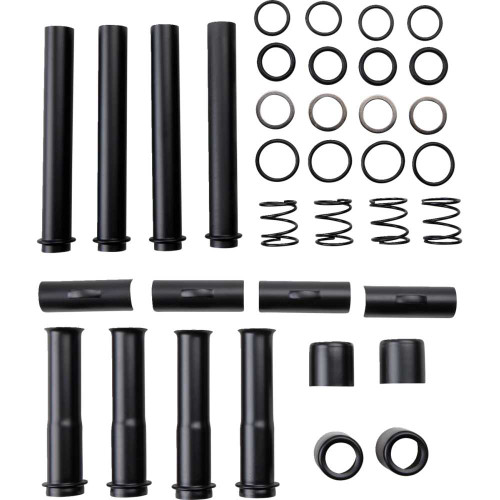 DRAG SPECIALTIES 0940-2106 Drag Specialties Pushrod Tube Kit - Black - M8