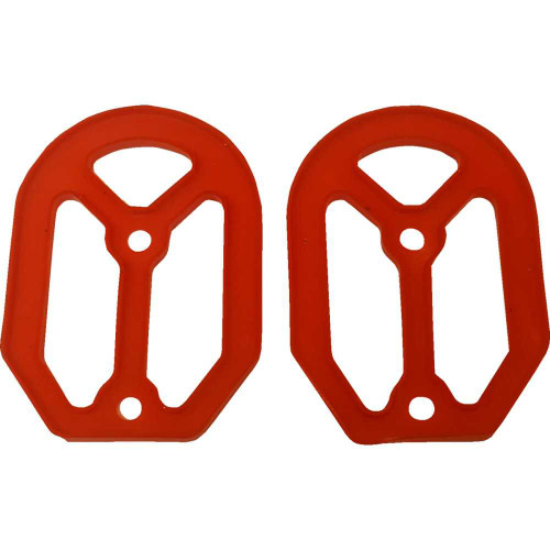 DRAG SPECIALTIES 1620-2487 Drag Specialties Qualifier Insert - Rubber - Red