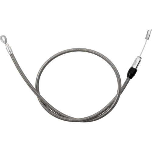 DRAG SPECIALTIES 0652-2840 Drag Specialties Quick Connect Clutch Cable - Upper - 44" - Stainless Steel