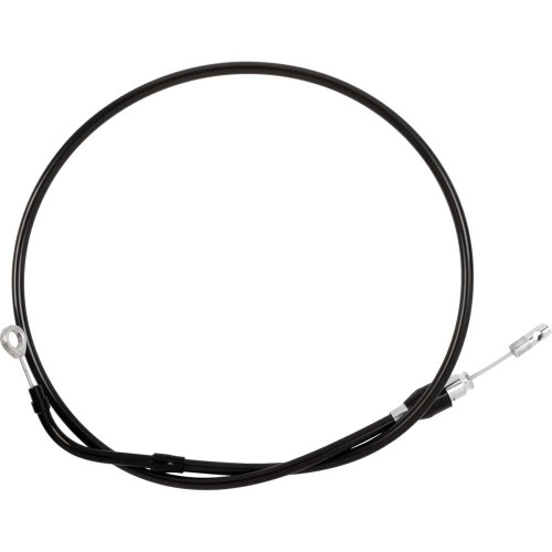 DRAG SPECIALTIES 0652-2891 Drag Specialties Quick Connect Clutch Cable - Upper - Bent Tube - 49" - Black/Black