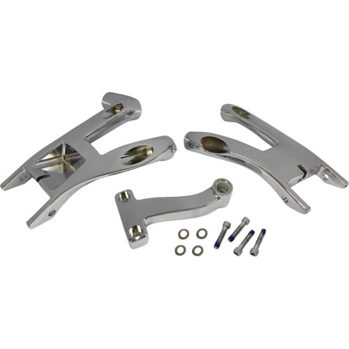 DRAG SPECIALTIES 1621-1052 Drag Specialties Rider Floorboard Mount - Chrome