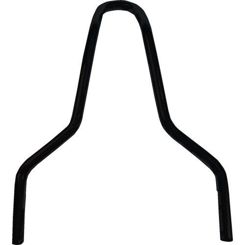 Drag Specialties Round Sissy Bar - Black - 11"H