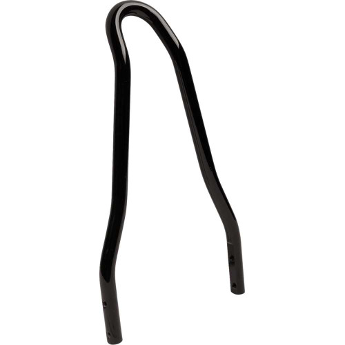DRAG SPECIALTIES 1501-0771 Drag Specialties Round Sissy Bar - Black - 7.5"