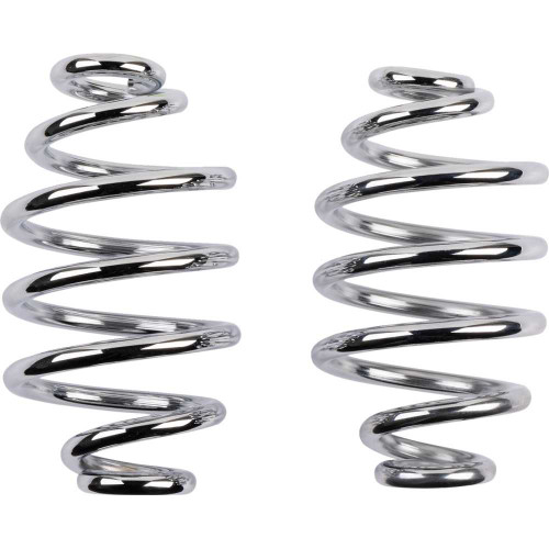 DRAG SPECIALTIES 0820-0238 Drag Specialties Seat Springs - Chrome - 4"