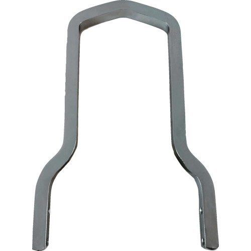 Drag Specialties Square Sissy Bar - Chrome - 10" H X 7.5" W