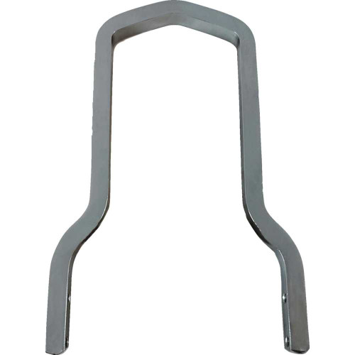 DRAG SPECIALTIES 1501-0769 Drag Specialties Square Sissy Bar - Chrome - 10" H X 7.5" W