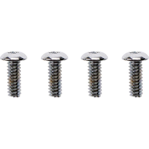 DRAG SPECIALTIES 2401-1565 Drag Specialties Switch Housing Screws - Chrome