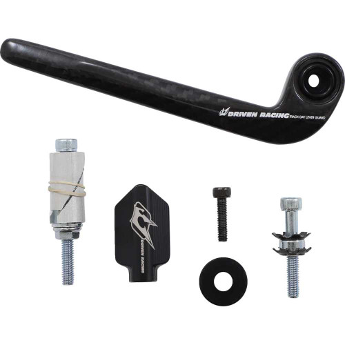 DRIVEN RACING DCTDLG2BK Driven Racing Lever Guard - Carbon Fiber - Clutch - Black Dctdlg-2-Bk