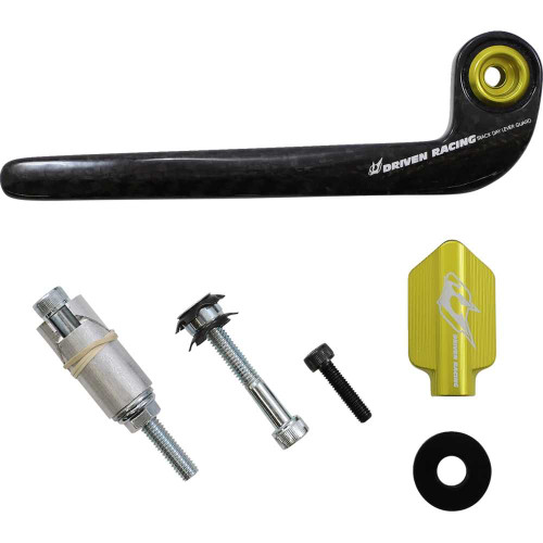 DRIVEN RACING DCTDLG2GD Driven Racing Lever Guard - Carbon Fiber - Clutch - Gold Dctdlg-2-Gd