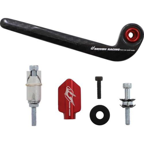 DRIVEN RACING DCTDLG2RD Driven Racing Lever Guard - Carbon Fiber - Clutch - Red Dctdlg-2-Rd
