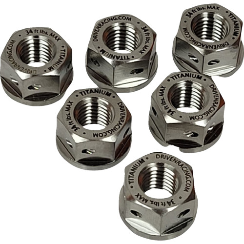Driven Racing Sprocket Nuts - Titanium Dsn-Tn