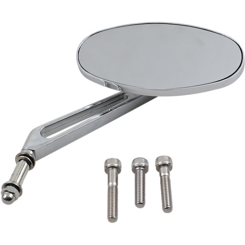 Drag Specialties Mirror - Stealth I - Side View - Oval - Chrome