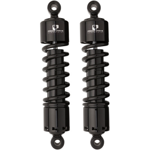 Progressive Suspension 412 Series Shock - 11" - Heavy Duty - Black - Dyna 412-4045B