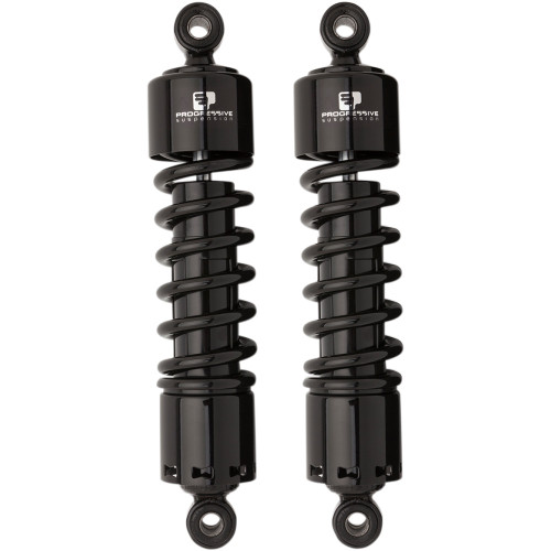Progressive Suspension 412 Series Shock - 11" - Standard - Black - Dyna 412-4037B