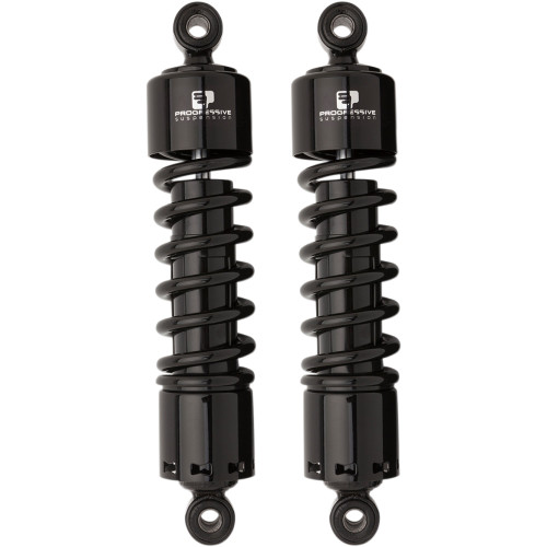 Progressive Suspension 412 Series Shock - 12" - Heavy Duty - Black - Dyna 412-4044B