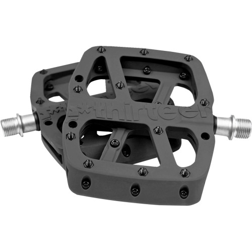 E*Thirteen Base Pedals - Flat - Black Pd2Usa-100