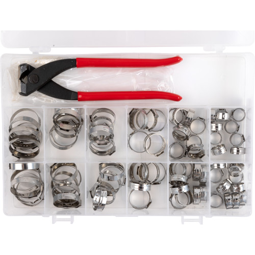 Ear Clamp With Jaw Pincer - Assortment - Kit T03-6243K