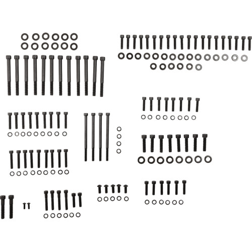 Engine Bolt Kit - Black - M8 Fd100-M8 Bolt-Blk