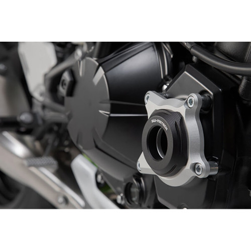 Engine Case Protector - Black/Silver - Kawasaki - Z900 Mss.08.868.10000