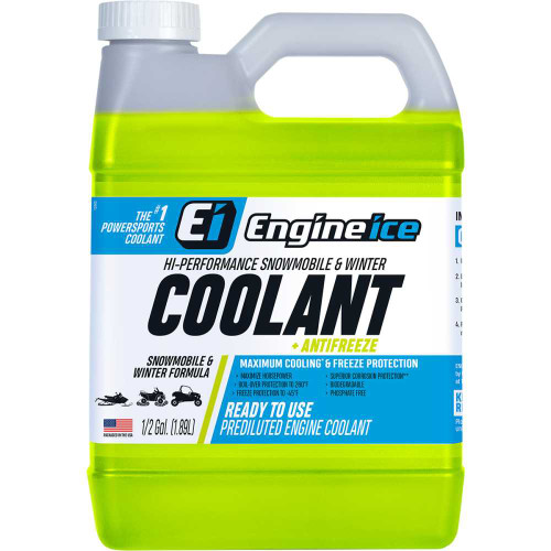 ENGINE ICE 12557 Engine Ice Premixed Coolant - Snow & Winter - 64 Us Fl Oz. 12557