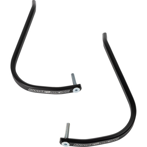 Evo 2 Black Debris Deflectors With Tapered Clamp Set 50-5218B