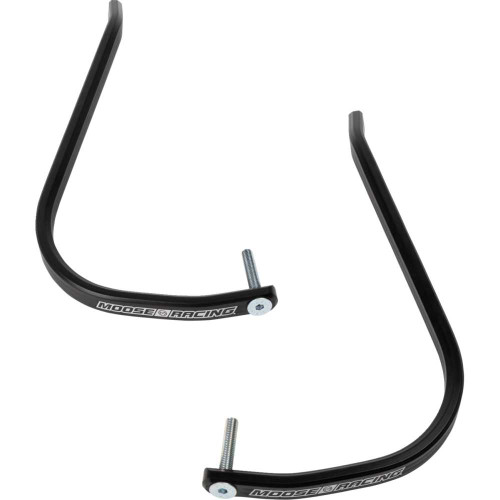 MOOSE RACING 505218B Evo 2 Black Debris Deflectors With Tapered Clamp Set 50-5218B