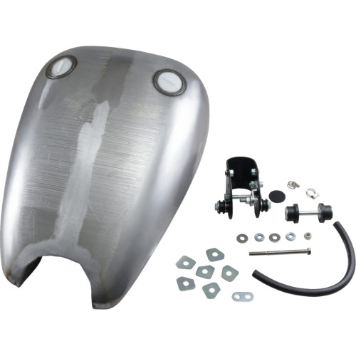 Drag Specialties Extended Gas Tank - Smooth-Top - Twin-Cap - Sportster