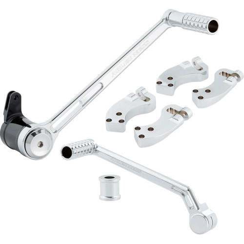 ARLEN NESS 410037 Extended Foot Control Kit - 3" - Chrome 410-037