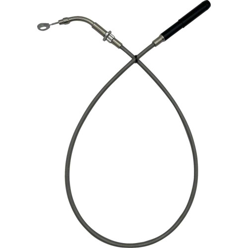 FAT BAGGERS INC. 118006 Ez Install Upper Clutch Cable - Fltr/Flhx '21-'23 - +6" - Braided 118006