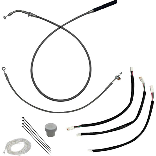 FAT BAGGERS INC. 149012 Ez Installation Kit - +4" - Flhx, Flhxse - Braided 149012